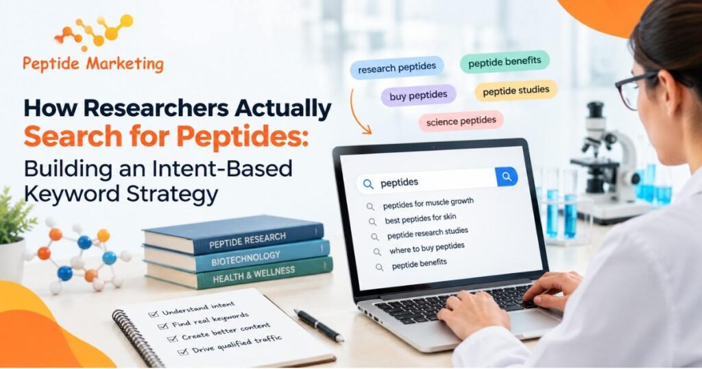 Researchers Actually Search for Peptides: Building an Intent-Based Keyword Strategy