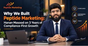 We Built Peptide Marketing: Hanan Masood