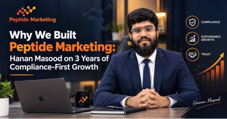We Built Peptide Marketing: Hanan Masood